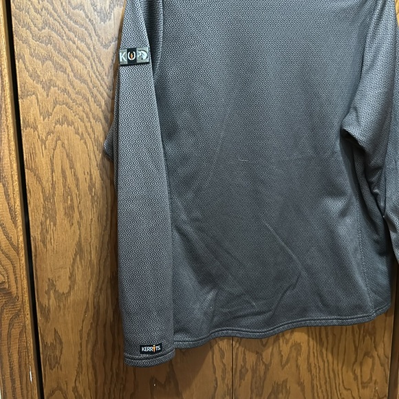 KERRITS Brown Quarter-Zip Pullover XXL EQUESTRIAN - Picture 9 of 13